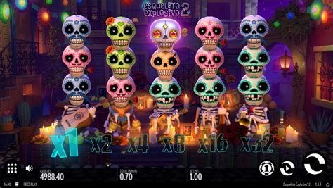 Игровой автомат Esqueleto Explosivo 2  играть бесплатно